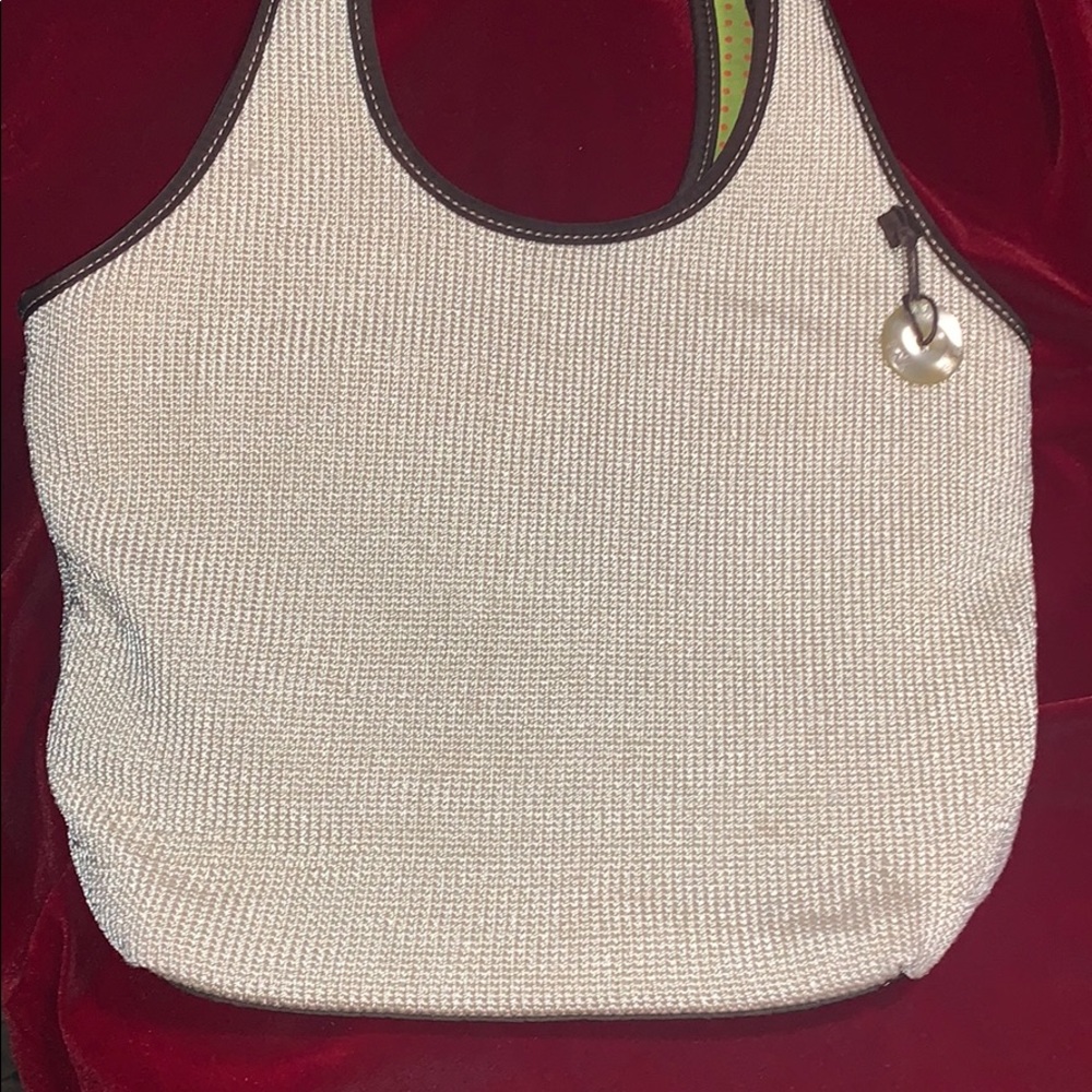 The Sak Cream Knitted Handbag